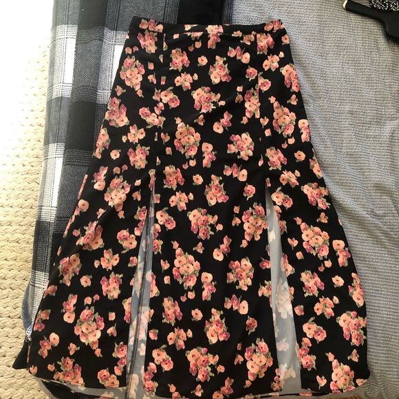 Topshop flower print skirt - Picture 6 of 6